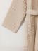 Халат из хлопчатобумажной вафельной ткани Beige